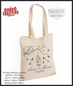 Tote Bag Blacu |Wedding|